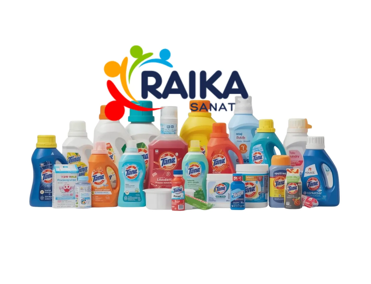 بطری پلاستیکی مواد شوینده در حجم های مختلف